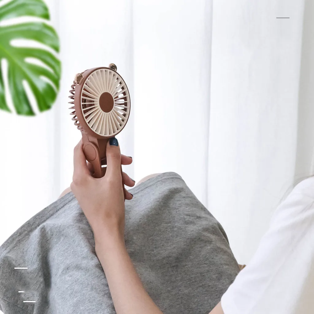 Миниатюрный вентилятор CARPRIE мини с Usb перезаряжаемый ручной электрический