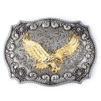 eagle belt buckle western cowboy style belt buckle golden eagle buckle belt head punk belt