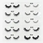 AMAOLASH 3D норковые ресницы ручной работы, Индивидуальные ресницы, искусственные ресницы для наращивания, макияж, искусственные ресницы