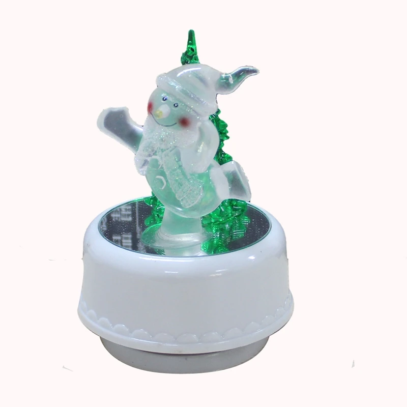 Пластиковая Рождественская Музыкальная шкатулка с механизмом управления звуком