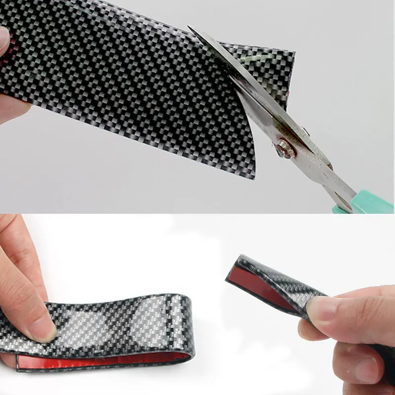 3D стикер от царапин для автомобиля бампера двери защитная лента края