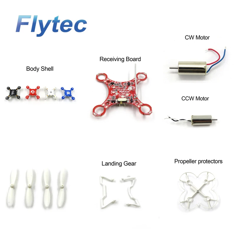 Комплект запасных частей Flytec Sbego 124 для мини карманного дрона 124|spare part|drone setdrone part |