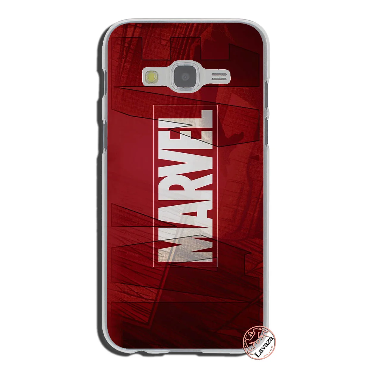 1 Lavaza класса люкс с логотипом комиксов Marvel чехол для телефона для samsung Galaxy Note 10 9 8 A9 A8 A7 A6 плюс A3 A5 A2 крышка - Цвет: 1