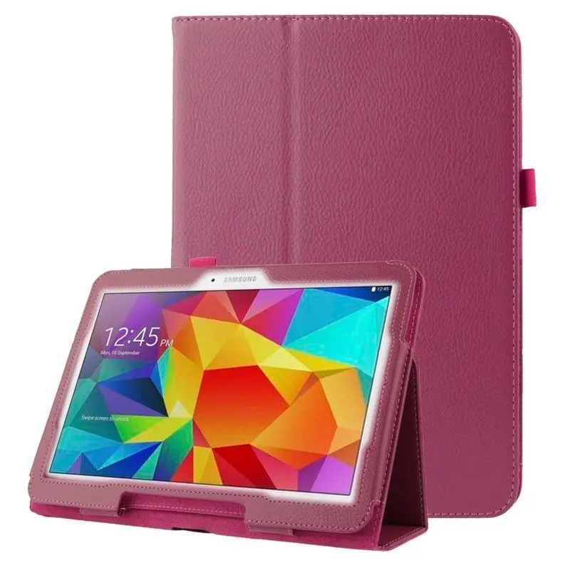 Чехол для планшета Samsung Galaxy Tab 4 10 1 'T530 чехол из искусственной кожи с подставкой