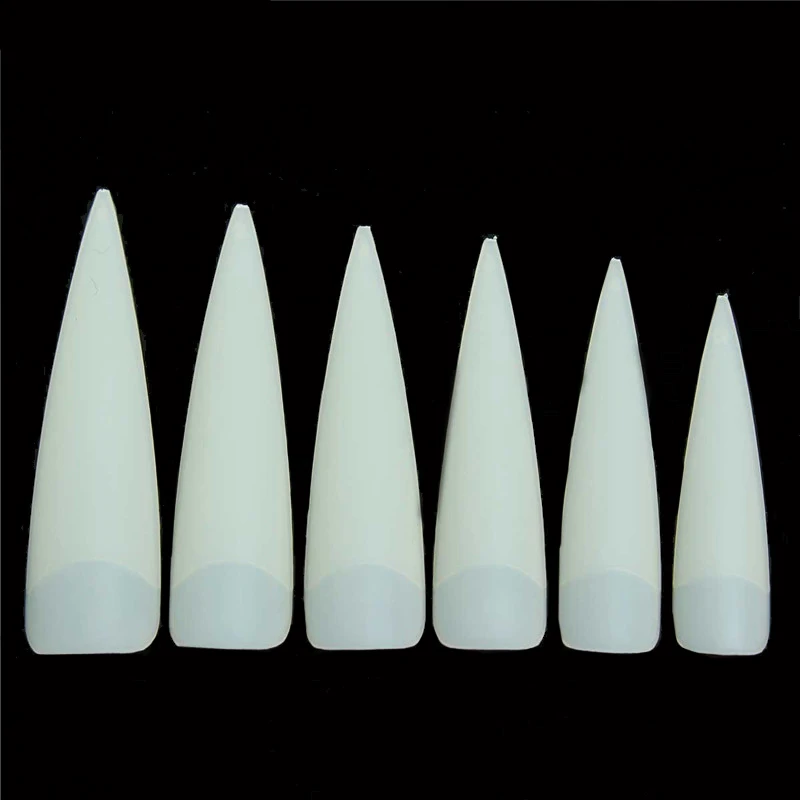 10 фотоблесток для салона сделай сам акриловые супердлинные острые концевые