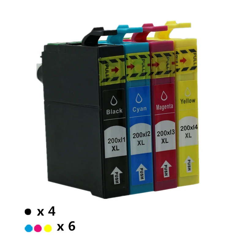 Совместимый картридж с чернилами 10X для принтера Epson XP100 XP400 XP200 XP300 XP310 XP410 WF2530 2540