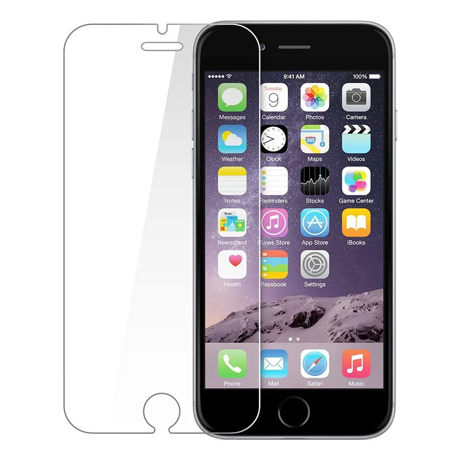 High Quality Ultra Slim Thickness Scratchproof Tempered Glass Flim Screen Protector for iphone 6 Plus 5.5 inch | Электроника