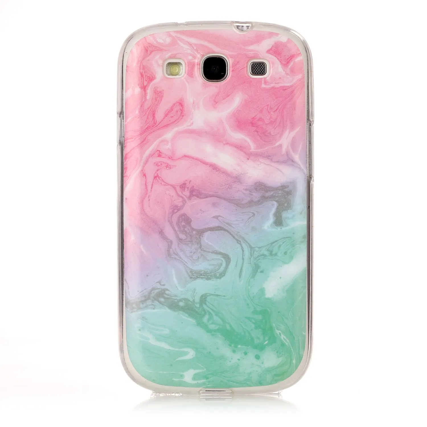 For Samsung Galaxy S3 S III Neo Duos Case GT I9300 i9301 9300 3 TPU Marble Silicone Cover Phone |