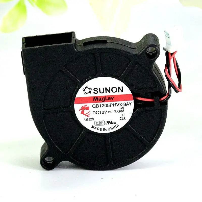 Бесплатная доставка оригинальный строительный фен SUNON GB1205PHVX 8AY GN 12 В 2 0 Вт 5 см
