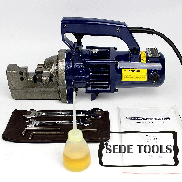 С портативной гидравлической электрической арматурной станком для резки Vedio/RC 22