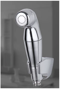 Frap New Bathroom Toilet Bidet 304 Stainless Steel Toilet Spray Gun Set Brushed Small Shower Bidet Personal Hygiene Y50005+F44-1