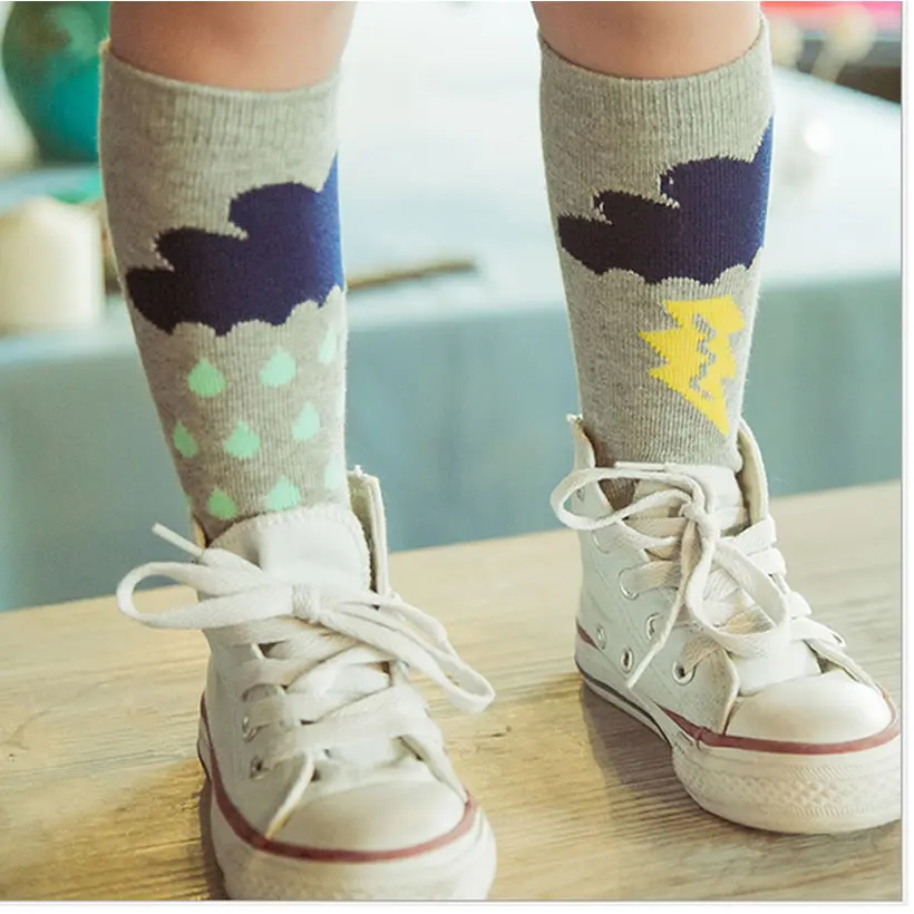 

Baby Girls sock knee high Fox Cotton Cute Little Character Knee Socks Kid Clothing unisex Toddler Boot Socks Cartoon