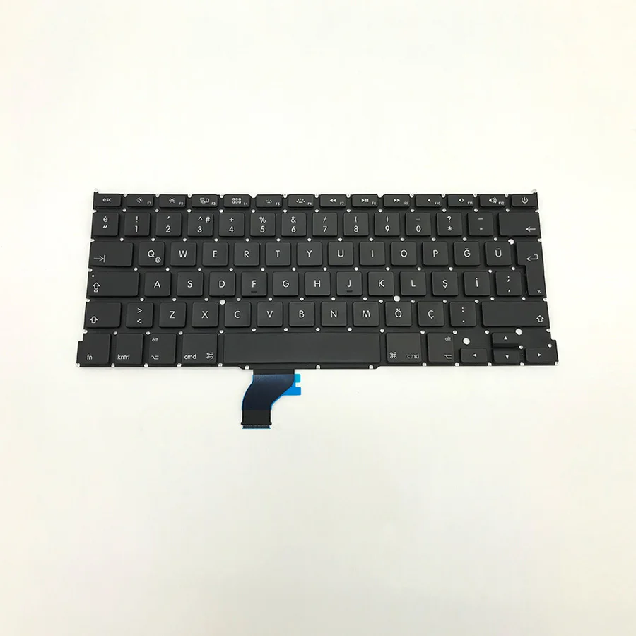 Клавиатура с турецкой раскладкой для ноутбука Macbook Pro Retina 13 дюймов A1502 2013 2014 2015 |