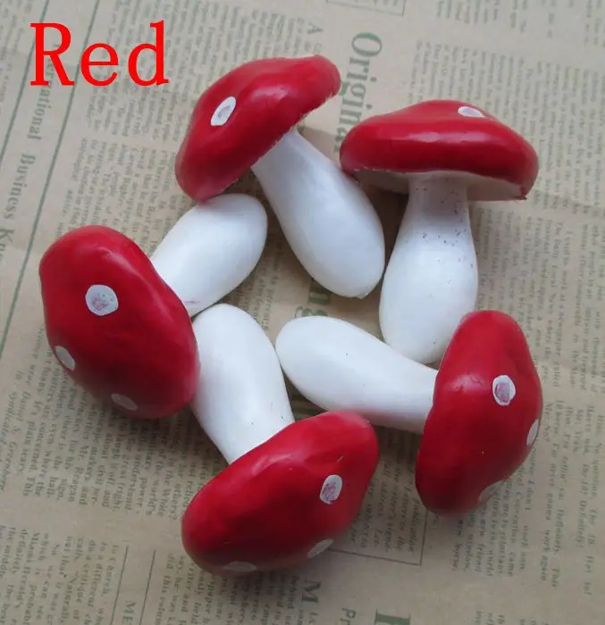 20 шт./пакет очень большой шарик из полиэтилена и пены грибные цветы для