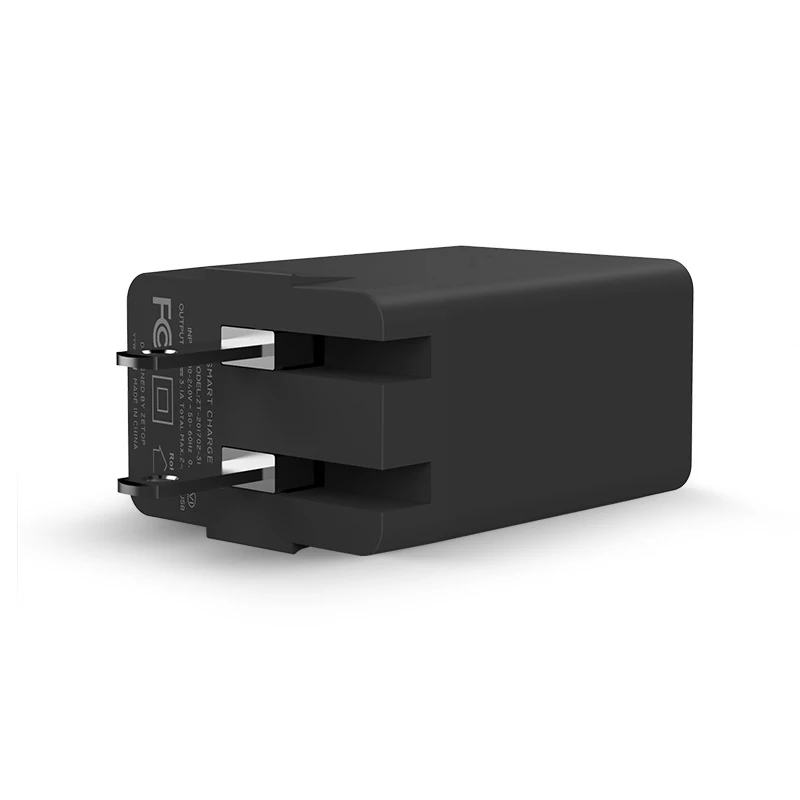 Сетевое зарядное устройство USB со складной вилкой 15 Вт для iPhone Samsung Galaxy S8 + с