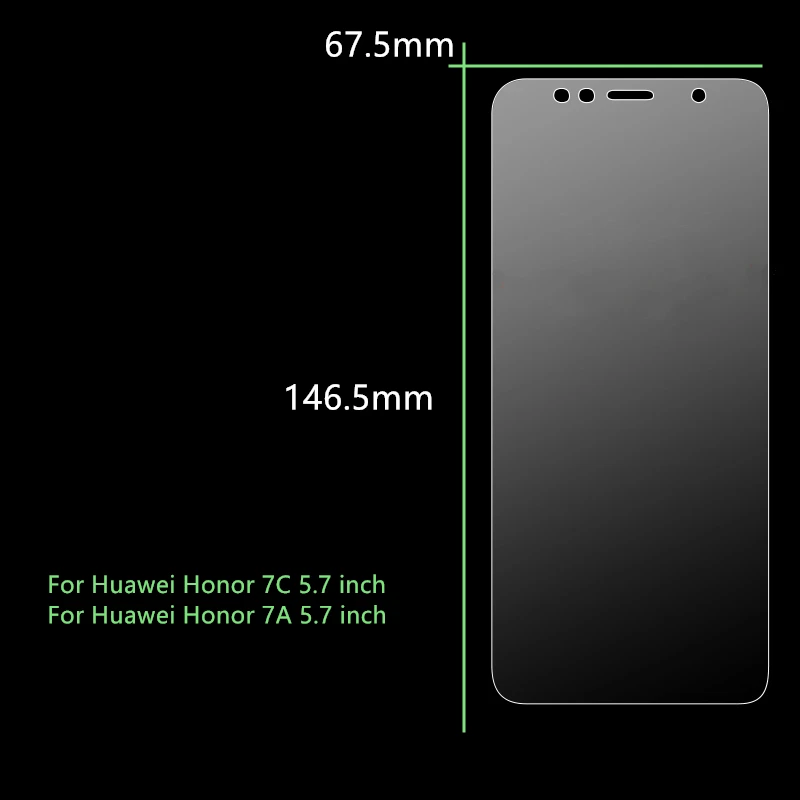 Защитное стекло для huawei Honor 7C, закаленное стекло Honor 7C, русская версия, AUM-L41, Защита экрана для huawei Honor 7C, стекло