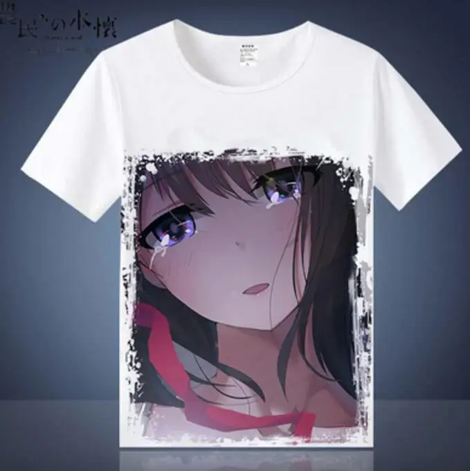 Аниме Kuzu no Honkai рисунок Yasuraoka Hanabi Ebato Sanae хлопковая Футболка для девочек|tee tee|tees girltees