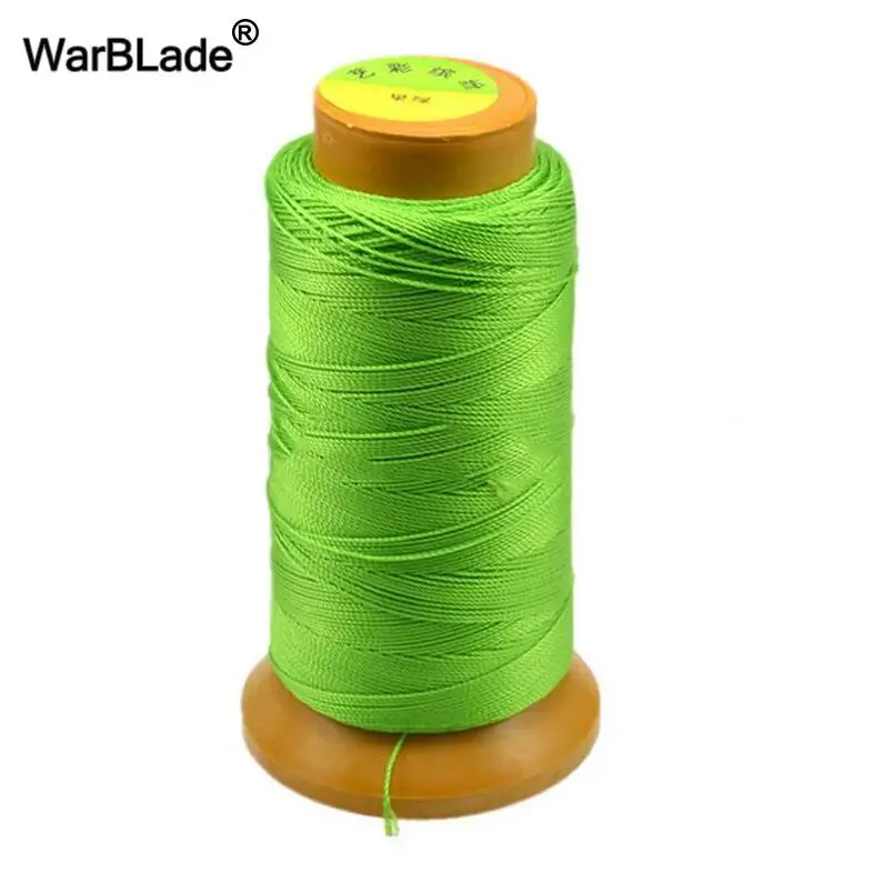 Grass green 0,2 мм, 0,4 мм, 0,6 мм, 0,8 мм, 1 мм, нейлоновый шнур для веревки, шелковая нить для бисероплетения, сделай сам, ювелирный шнур из полиэстера, швейная нить для изготовления костюмов - Цвет: Grass green