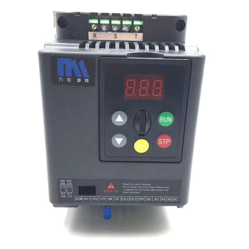 High Performance VFD 0.75KW 1HP Output 3Ph 380V 2.5A Lathe Variable Frequency Drive Inverter for 3 Phase Asynchronous Motor |