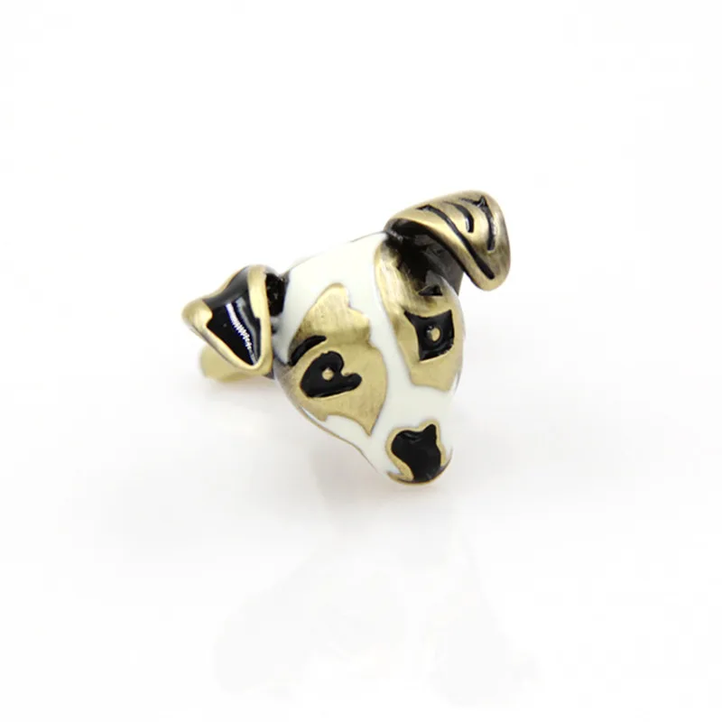 

cute animal brass plated cufflinks painting cuff buttons free shipping