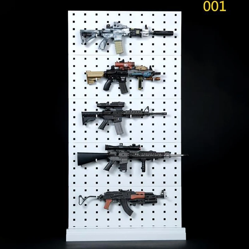 Экшн фигурка в масштабе 1/6 настенная стойка для оружия собранное оружие (не