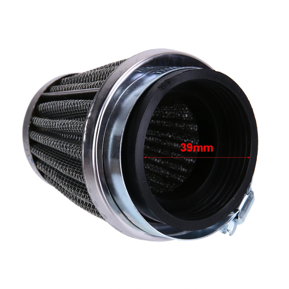 Универсальный сетчатый фильтр для мотоцикла 39 мм 2 слоя| |