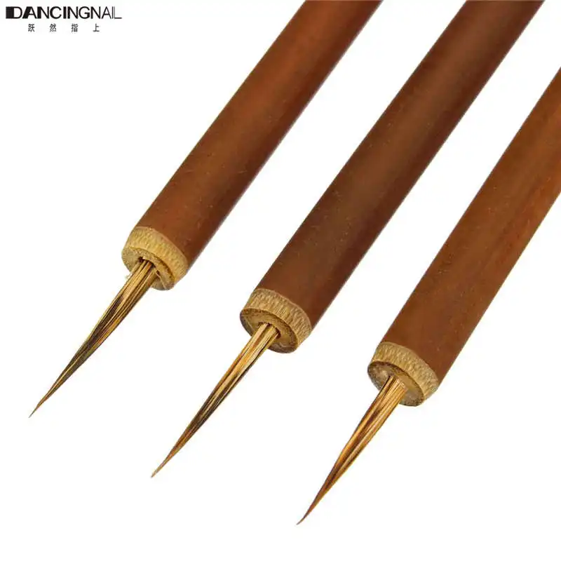 Оптовая продажа 1 шт. кисточка для акриловых ногтей Weasel ручка рисования