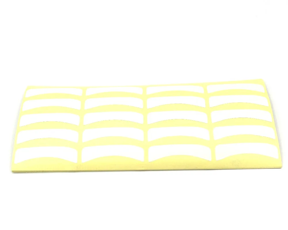 100 пар бумажных наклеек под глаза Индивидуальные Накладные ресницы патчи для