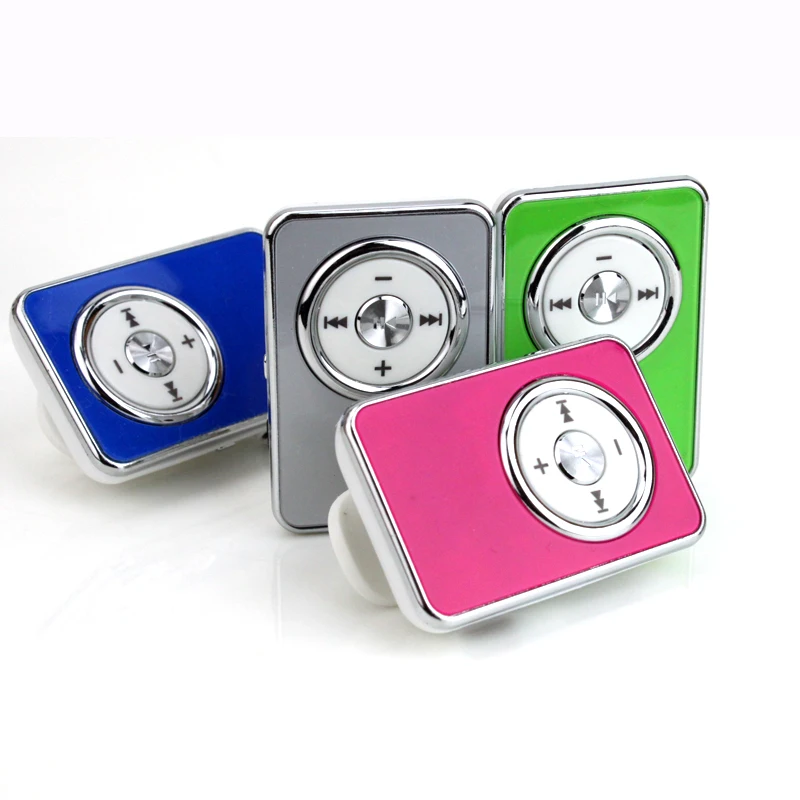 Популярный мини USB MP3 музыкальный медиаплеер с зажимом кабелем Поддержка Micro SD TF 1