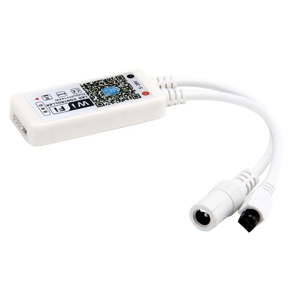 SuperNight Smart Wi Fi контроллер для 3528 5050 RGB светодиодные ленты DC5-28V Alexa IOS приложение Android