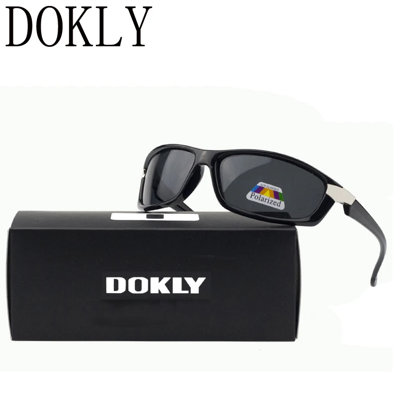 Dokly 2016 новое поступление Для мужчин поляризационные Солнцезащитные очки для