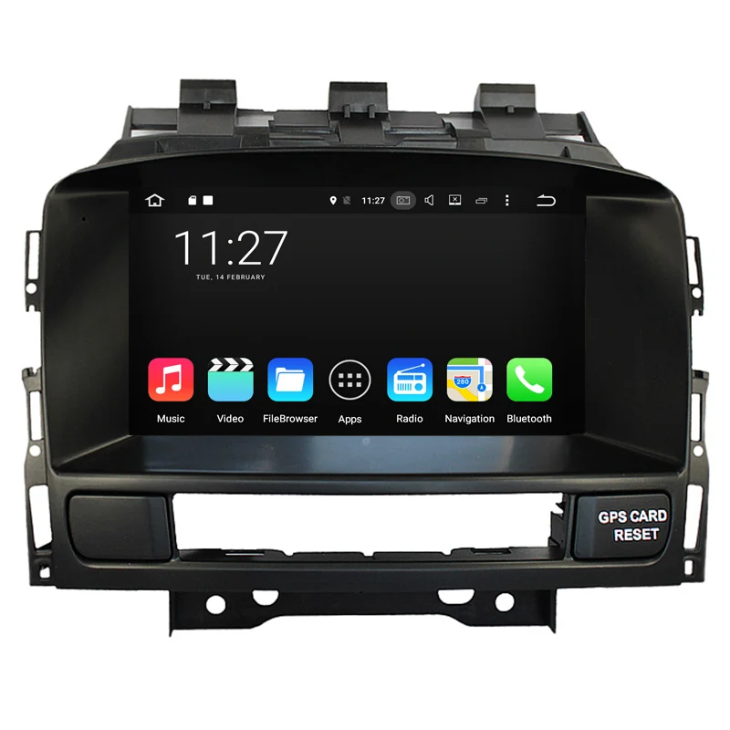 Четырехъядерный Android 9 1 2G RAM 7 дюймов Автомобильный DVD GPS для Buick Verano Opel Astra J Vauxhall 2010