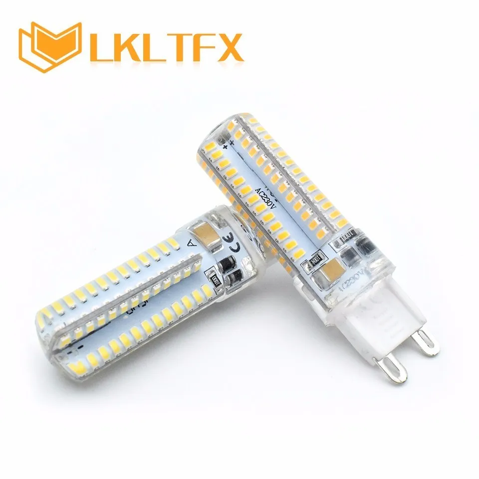 LKLTFX G9 Светодиодная лампа 3 Вт AC 220 В светильник SMD 2835 360 градусов освещение с