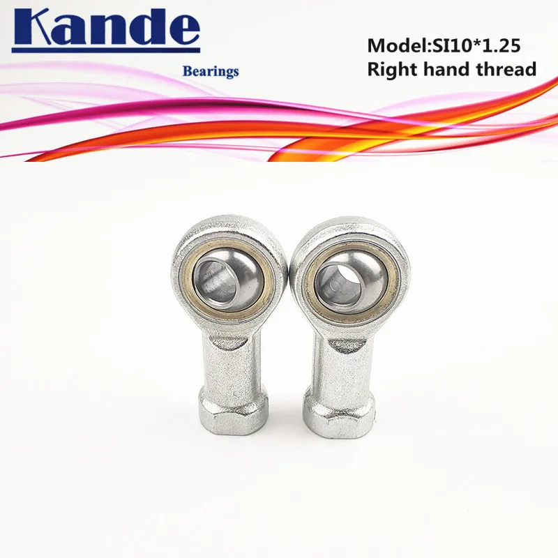 Подшипники Kande 4 шт. Тонкая нить SI10 M10x1.25 SI10T/Kx1.25 правая нить|Подшипники| |