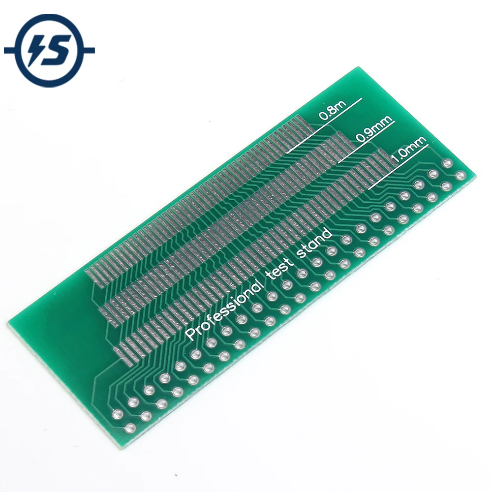 10 шт. плата адаптера печатная для обучения электронным компонентам 46PIN 46 Pin 0 8 мм 9 1
