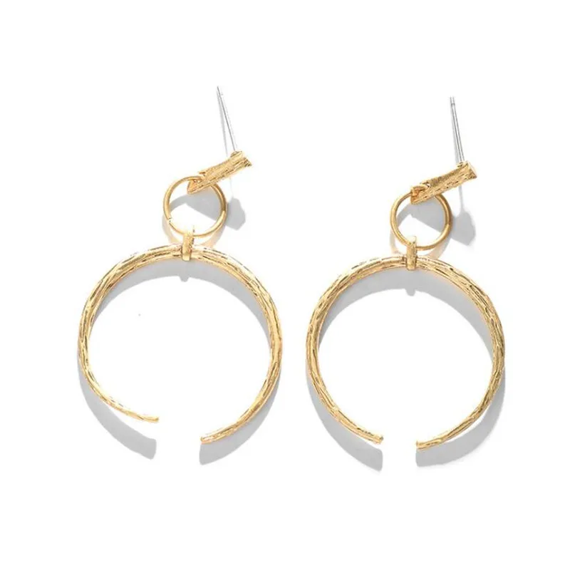 Серьги в ретро стиле с большим шармом круглые серьги для женщин 2017 новейшие