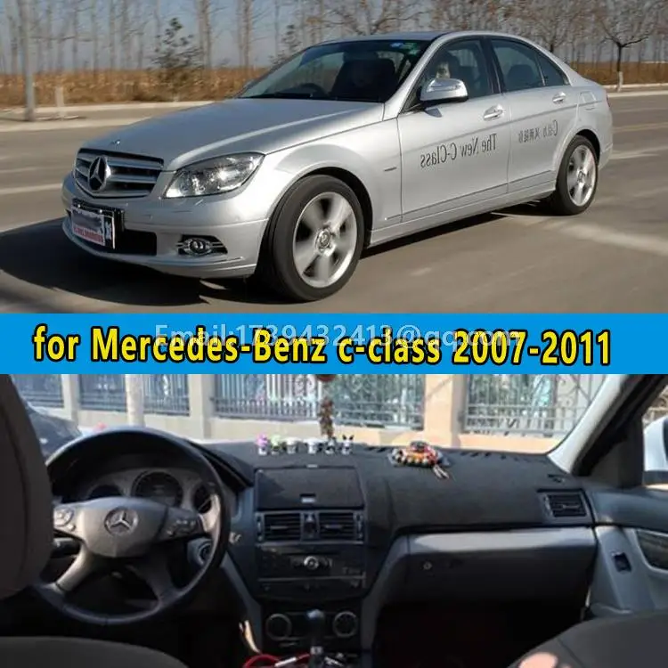 

car dashmats car-styling accessories dashboard cover for Mercedes-Benz Mercedes c-class c180 c200 c260 c250 c300 2007 2008 2011