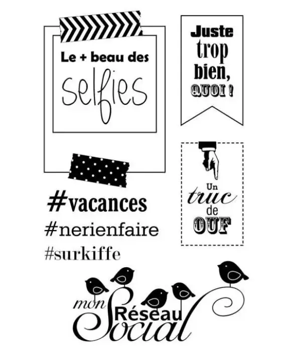 

Французский прозрачный силиконовый штамп/печать для DIY скрапбукинга/фотоальбома декоративный прозрачный штамп 280