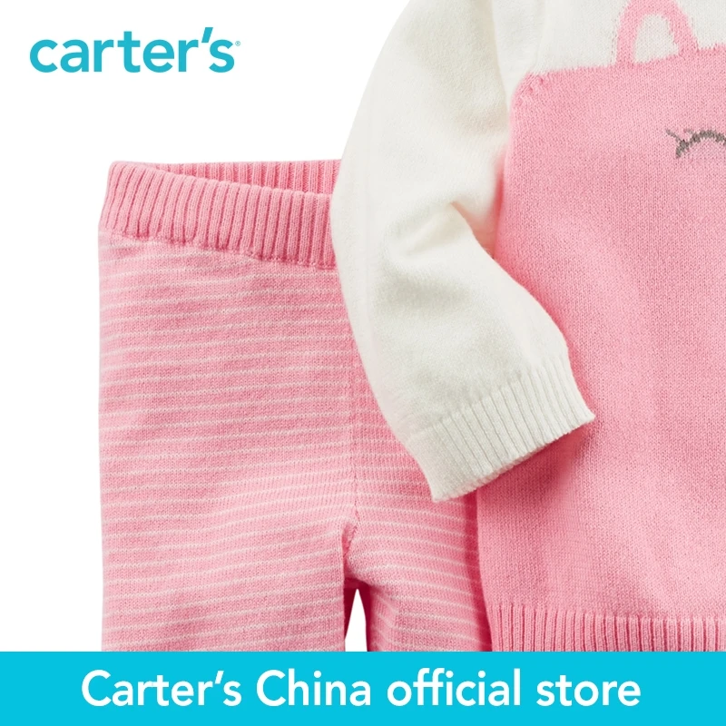 Carter's/комплект одежды из 2 предметов для маленьких детей весенний хлопковый