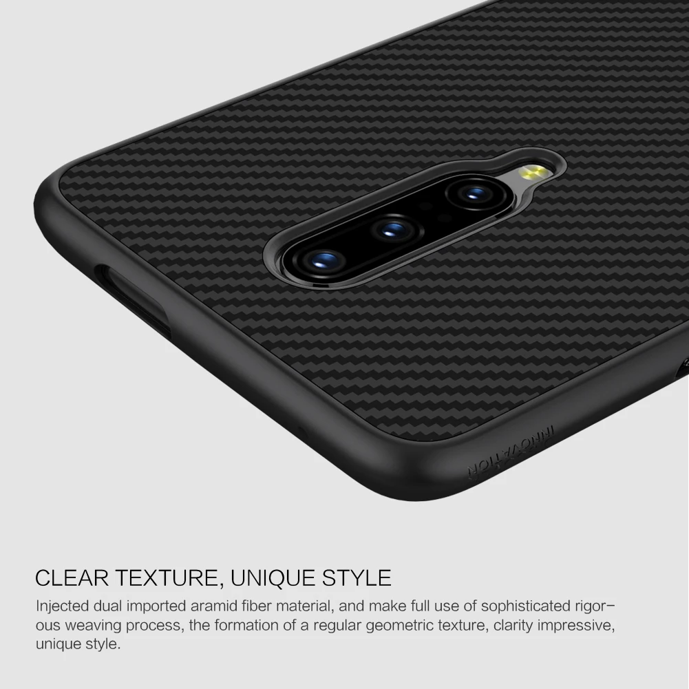 Чехол для OnePlus 7 Pro, чехол NILLKIN из углеродного синтетического волокна, Пластиковая Задняя крышка, чехол для OnePlus 7 7Pro