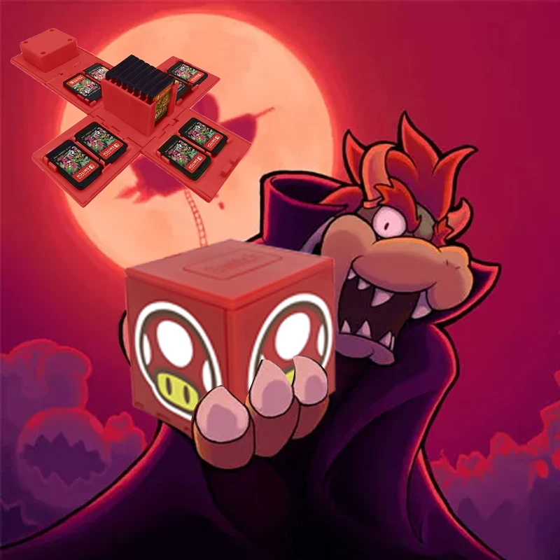 16 в 1 коробка для хранения игровой карты для nintendo Switch NS аксессуары для игровых карт чехол Pikachus Eevee Pokemons жесткий корпус коробка для хранения