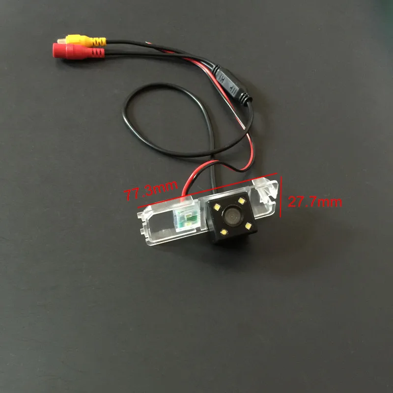 Автомобильная камера ночного видения HD CCD реверсивная траектория заднего вида