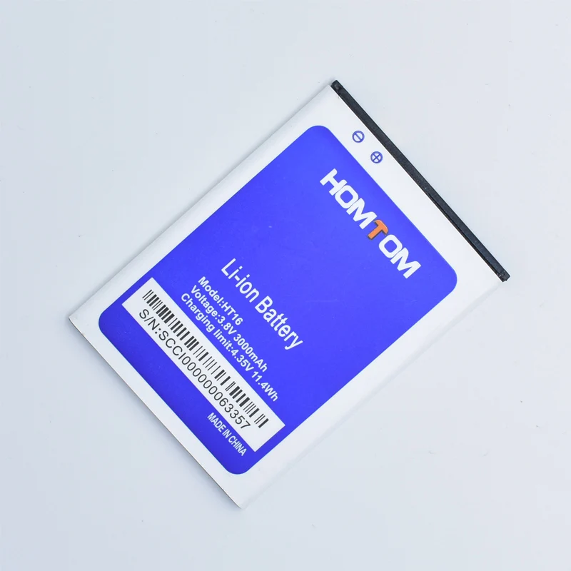Hekiy Высокое качество Новый резервный аккумулятор HT16 для Homtom Pro 3 8 V 3000mAh Замена