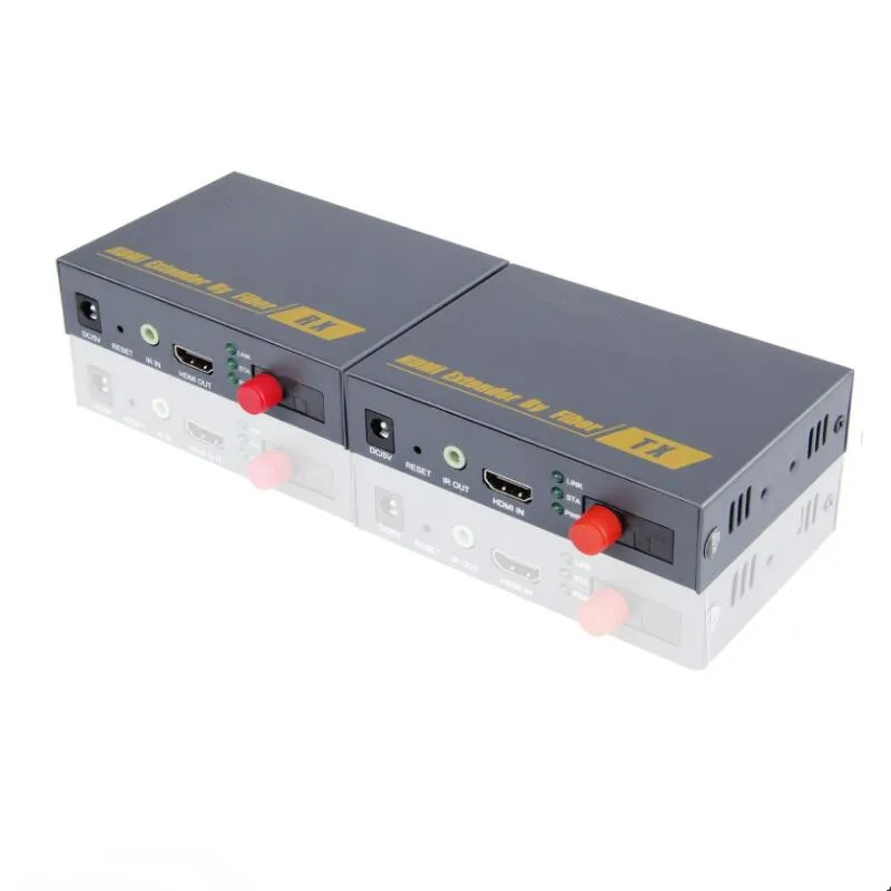Оптоволоконный конвертер HDMI ZY DT200 20 км по TCP IP 1080 P ИК Волоконный удлинитель