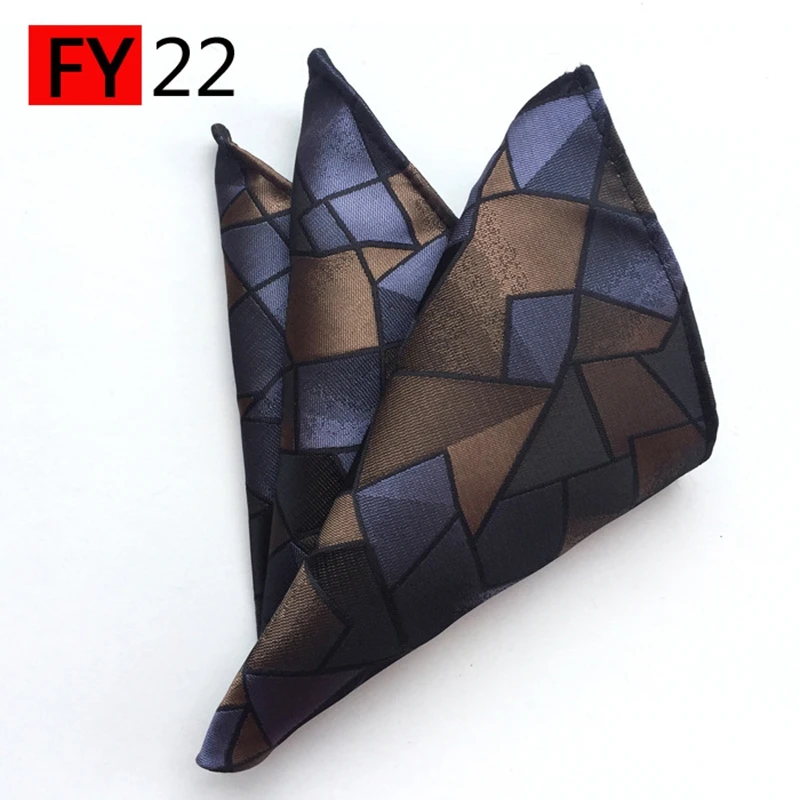 Mantieqingway 25*25 см носовой платок из полиэстера мужской деловой костюм цветочные