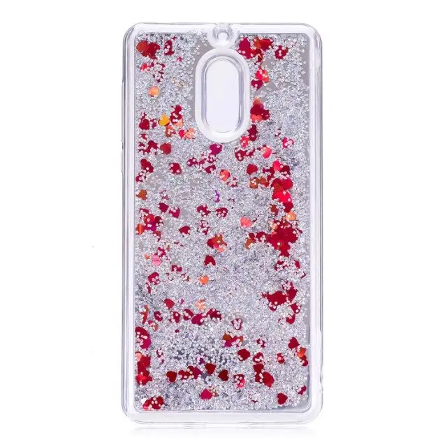 Luxury case For Nokia 6 8 3 Hard Liquid Quicksand Bling Glitter Transparent Protective back cover for nokia phone shell |