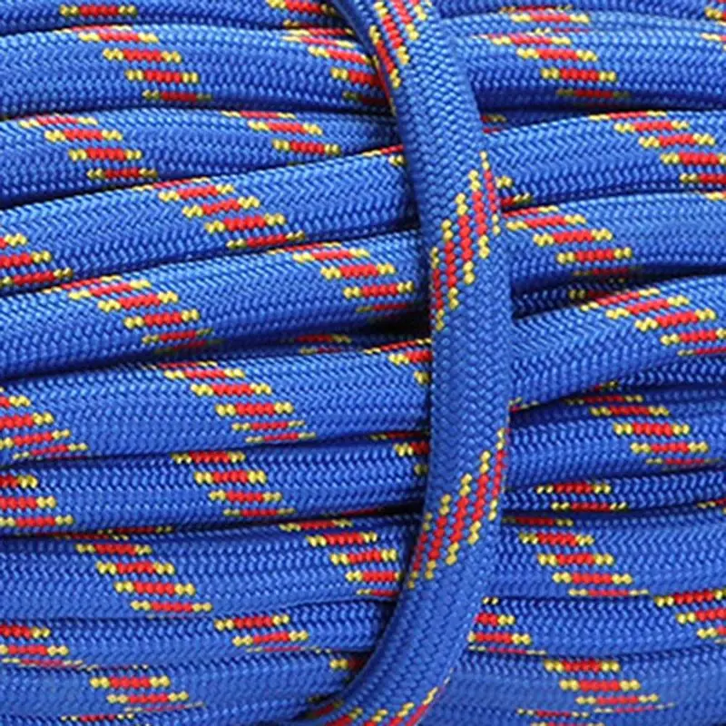 Профессиональная уличная скалолазающая веревка диаметром 10 мм высокопрочный