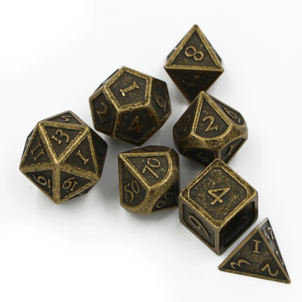 IMDG 7 шт./компл. креативные игровые кости для ролевых игр многогранные