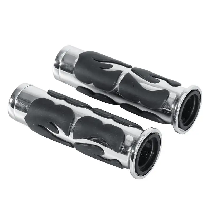 Partol хром черный 1 &quotмотоцикл Руль управления для мотоциклов Штыри Нескользящая