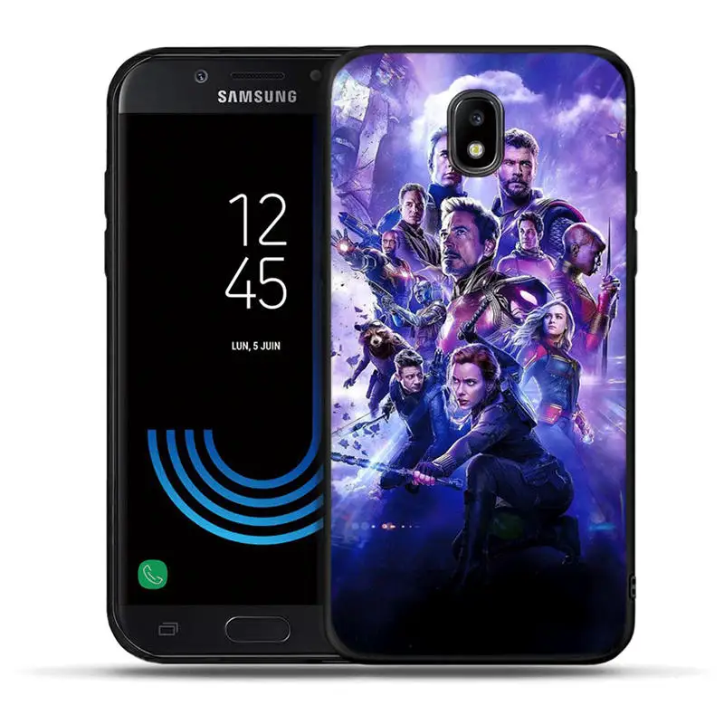 Милый чехол для Samsung Galaxy J3 J5 J7 J2 Prime G530 j4 J6 Plus J530F черный чехол из ТПУ